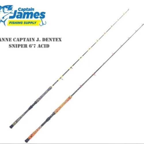 Canne Captain James Dentex Sniper 6'7 Acid