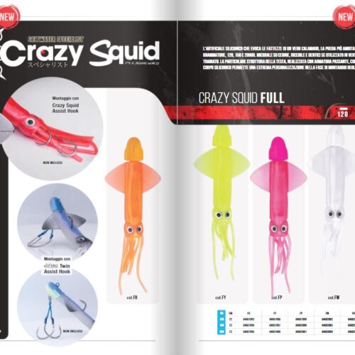 Jatsui Crazy Squid Calamaro Artificiale - immagine 2