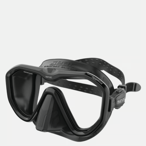 Maschera Seac Sub Appeal Nera Monolente - immagine 1