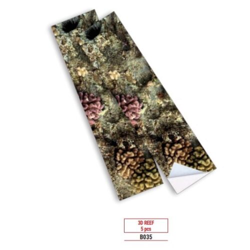 Adesivi Omer 3D Reef Kit Stickers 5 pz.