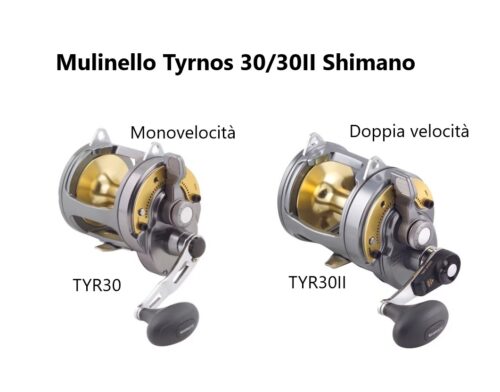Mulinello Tyrnos 30 - 30II Shimano Mulinello Tyrnos 30/30II Shimano