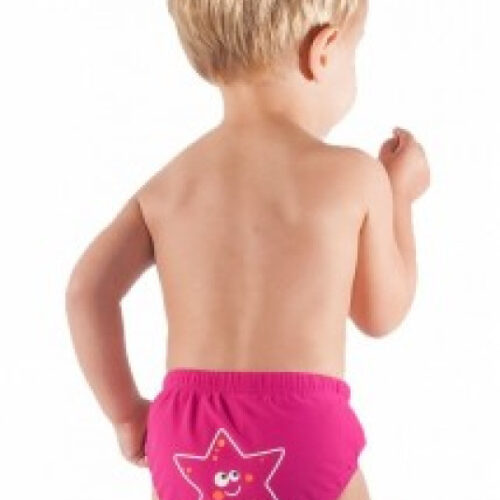 Costume Head Aqua Nappy Baby Rosa - immagine 3